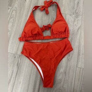 Vibrant Rust Bikini Set